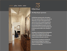 Tablet Screenshot of 75willett.com